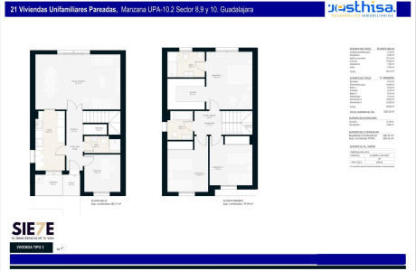 Chalet pareado en venta en calle Peñalen, 1