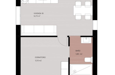 Piso en venta en calle Jose Echegaray, 1