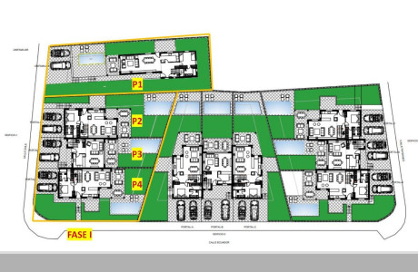 Chalet pareado en venta en calle Ecuador, 1139