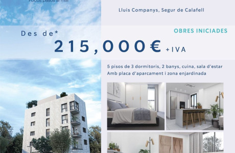 Piso en venta en calle Lluís Companys, 90