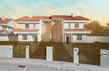 Chalet adosado en venta en calle Valle de Iruelas s/n