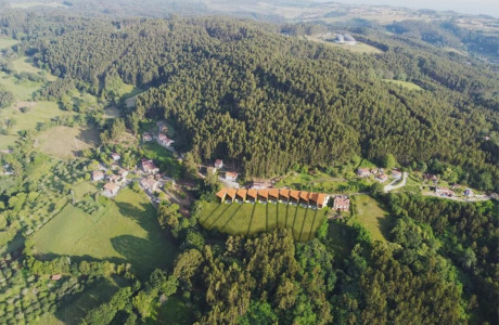 Chalets junto a La Playa de La Griega