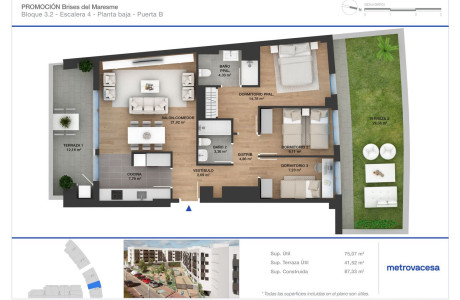 Garaje en venta en plaza Sector Bareu-Paraíso, 13