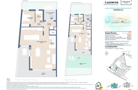 Chalet adosado en venta en avenida de la Costa Blanca, 23