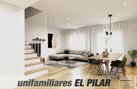 Chalet adosado en venta en calle Pilar, 37