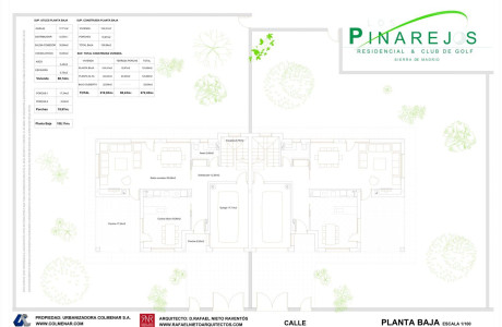 Urbanización “Los Pinarejos”, Urbanizadora colmenar