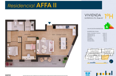 Piso en venta en avenida Benito coll, 25