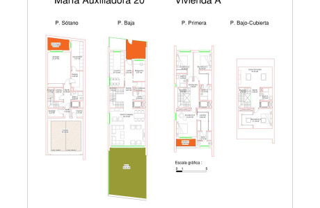 Chalet adosado en venta en calle Maria Auxiliadora , 20