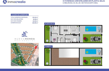 Chalet adosado en venta en calle Bielorusia , 34