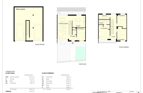 Chalet adosado en venta en calle Leonardo Da Vinci s/n