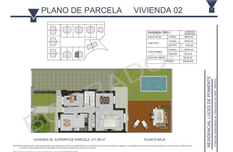 Chalet pareado en venta en Monte de la Villa s/n