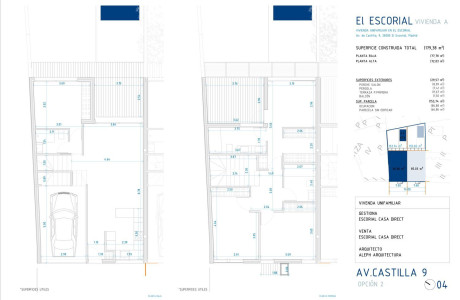 Chalet adosado en venta en avenida Castilla , 9