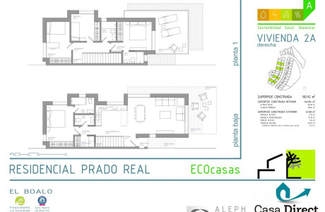 Chalet pareado en venta en calle Prado Rebollos esq. Prado Sordo s/n