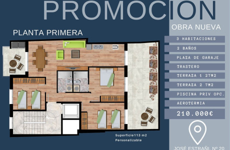 Piso en venta en calle Jose Estrañi, 20