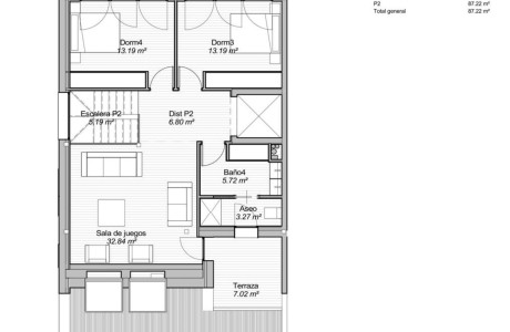 Chalet pareado en venta en Zona Estación