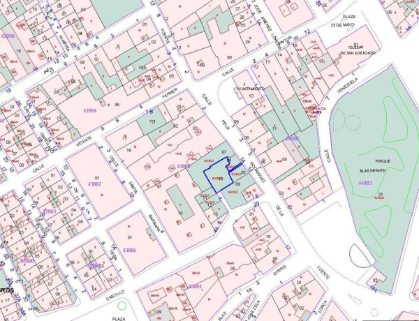 Terreno en venta en calle Félix Rodríguez de la Fuente