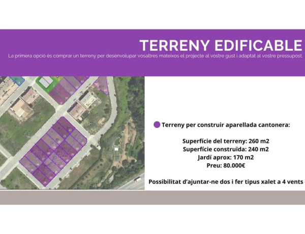 Terreno en venta en Berga