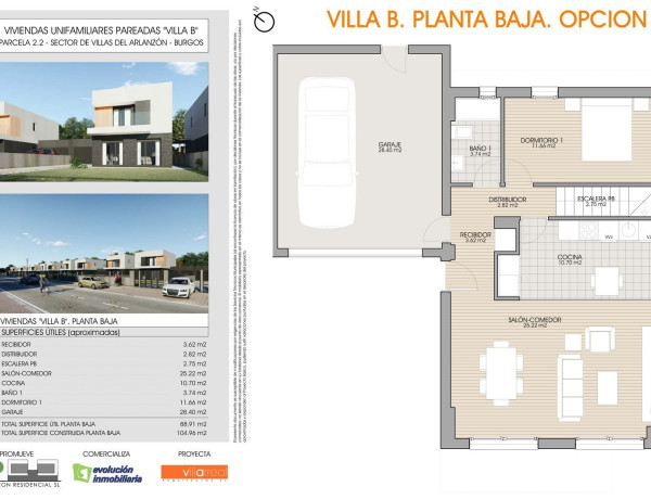 Chalet pareado en venta en avenida Prado de los toros s/n