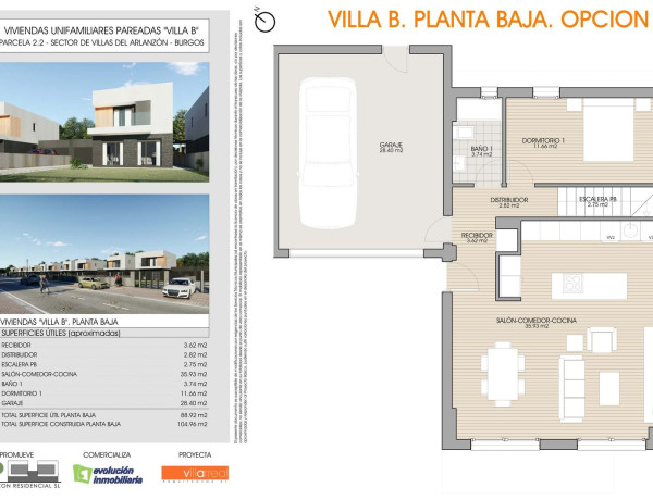 Chalet pareado en venta en avenida Prado de los toros s/n