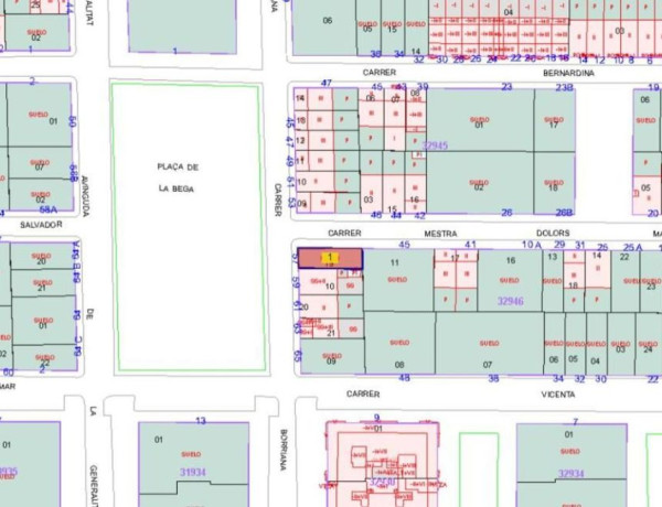 Terreno en venta en calle de Borriana