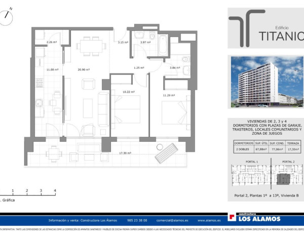 Piso en venta en avenida Roces, 690