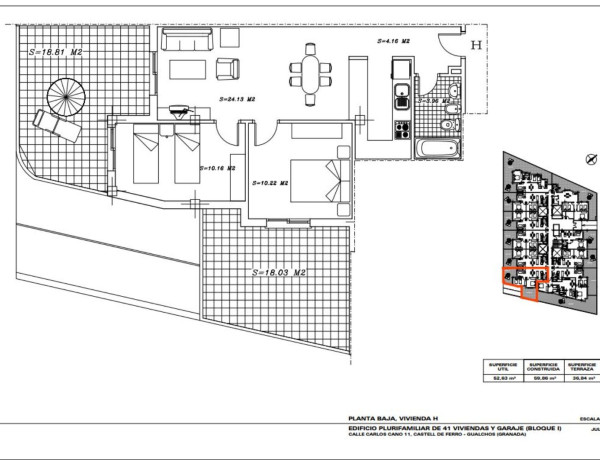 Terreno en venta en calle Carlos Cano