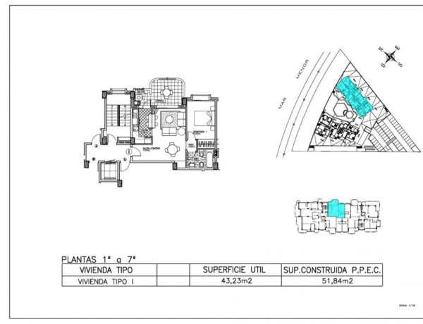 Piso en venta en Playa del Esparto-Veneziola