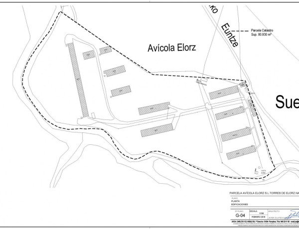 Terreno en venta en calle Santa María