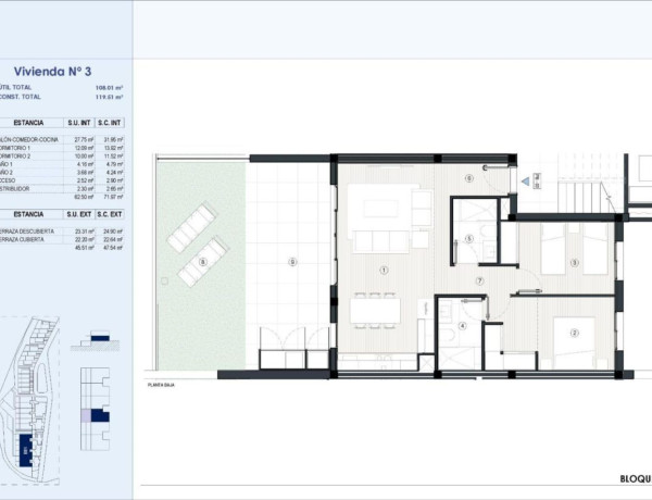 Piso en venta en Balcón de Finestrat-Terra Marina