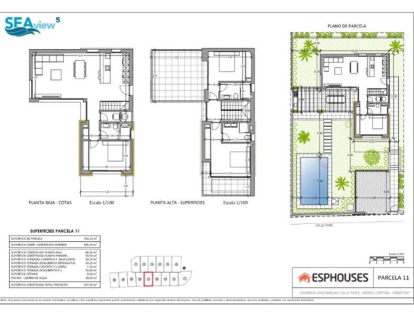 Casa o chalet independiente en venta en calle París