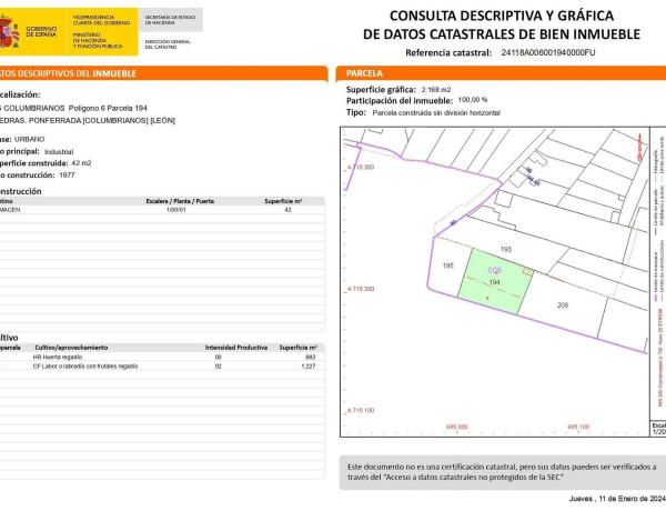 Terreno en venta en Zona Alta