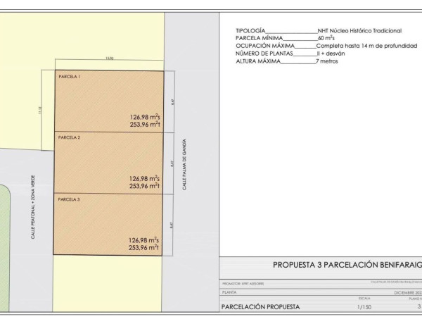 Terreno en venta en Benifaraig