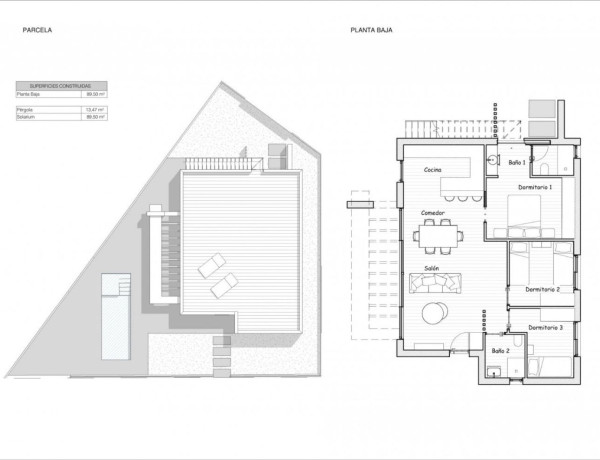 Casa o chalet independiente en venta en San Miguel de Salinas