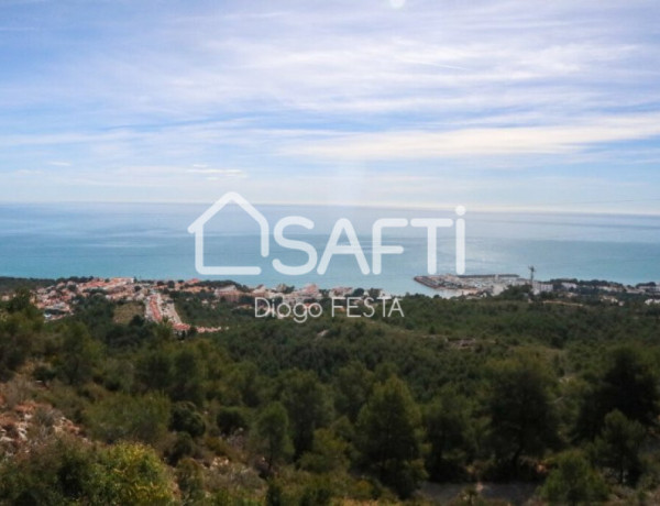 Chalet con vistas a Alcossebre y lslas Columbretes