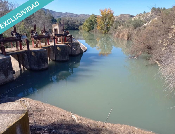 Finca rustica con varias casas en una ubicación muy singular a orillas del Rio Segura