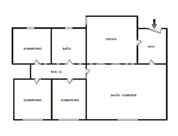 Piso en venta de 77 m² Carretera de Ledesma, 37006 Salamanca