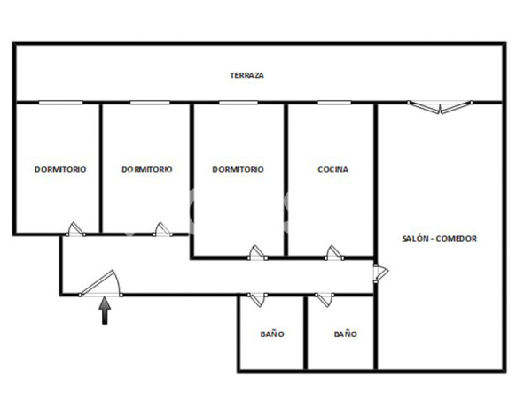 Piso en venta de 100 m² Calle Monjo, 47194 Fuensaldaña (Valladolid)