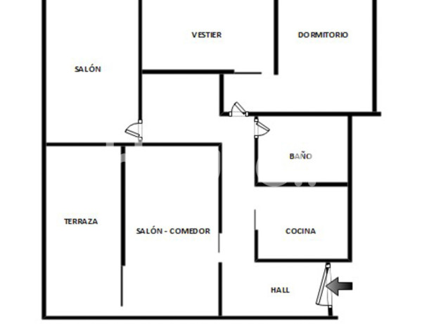 Piso en venta de 58 m² Calle de Formentera, 08016 Barcelona