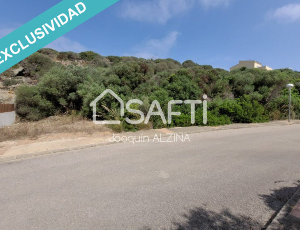 Parcela de 609m² ubicado en Cala Llonga (Mahón)