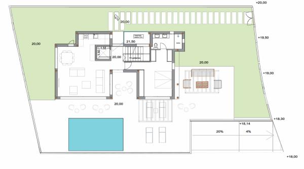 Casa o chalet independiente en venta en camino Lirio con Avda Central s/n