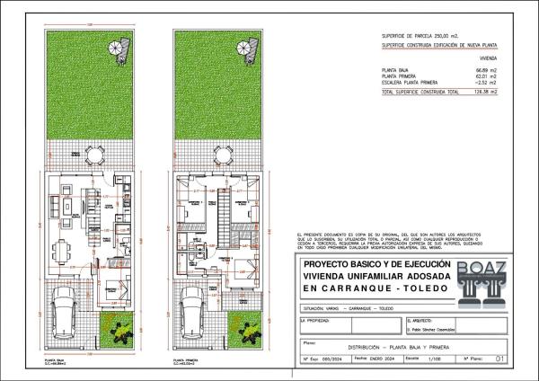 Chalet adosado en venta en calle Serranillos, 32