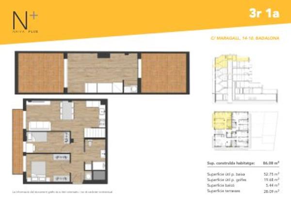 Dúplex en venta en Maragall, 14