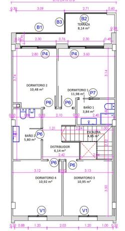 Chalet adosado en venta en calle Alameda, 25