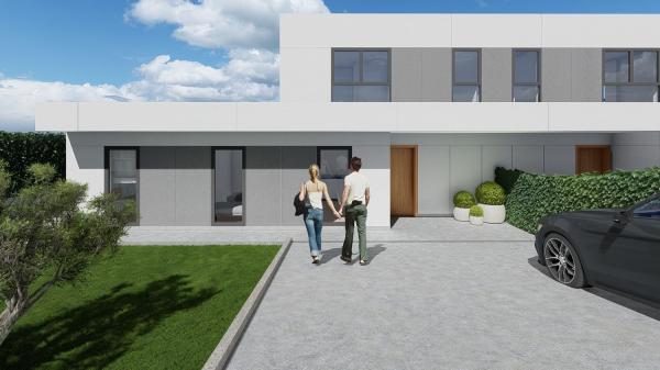 Chalet pareado en venta en avenida del olivar, 34