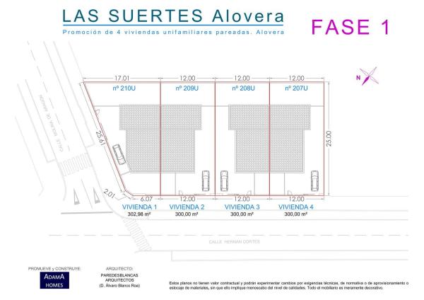 Chalet pareado en venta en calle Hernán Cortés s/n