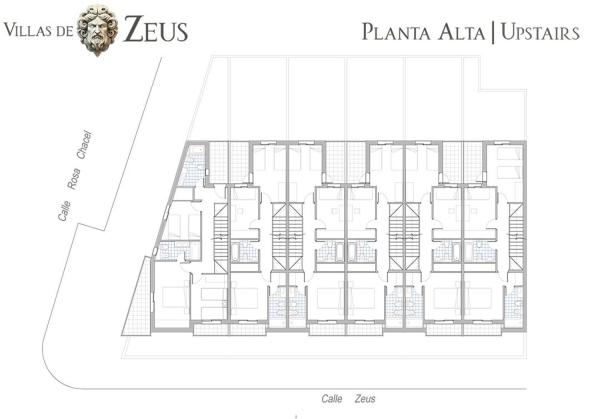 Chalet adosado en venta en Zeus, 15