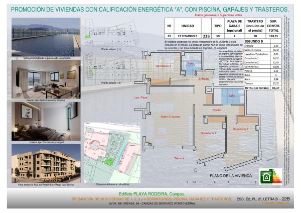 Piso en venta en calle Ourense, 84