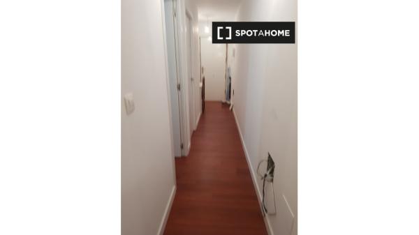 Habitación en piso compartido en madrid.