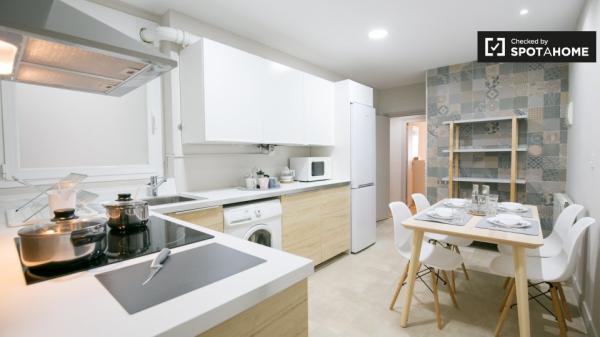 Habitación luminosa en alquiler de 4 dormitorios en Deusto, Bilbao