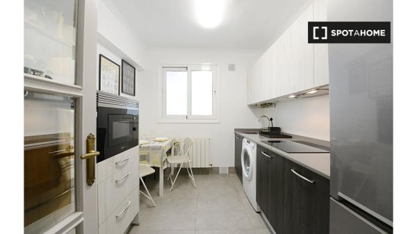 Se alquilan habitaciones en un apartamento de 4 dormitorios en Deusto, Bilbao